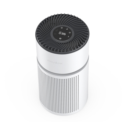 35W UVC Negative Ions Hepa 13 Air Purifier For Allergies Tower Type